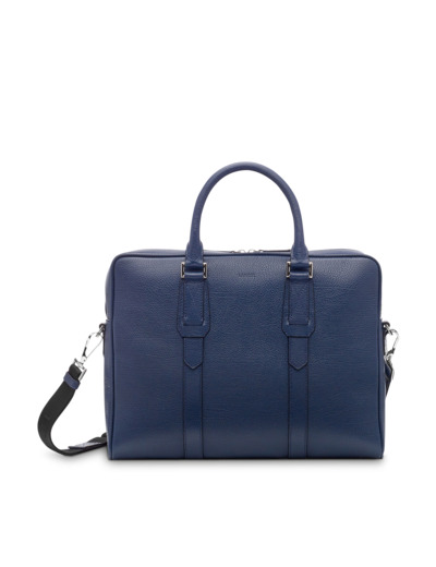 Oscar de Lancel - Porte-Document Homme - Bleu Petrole