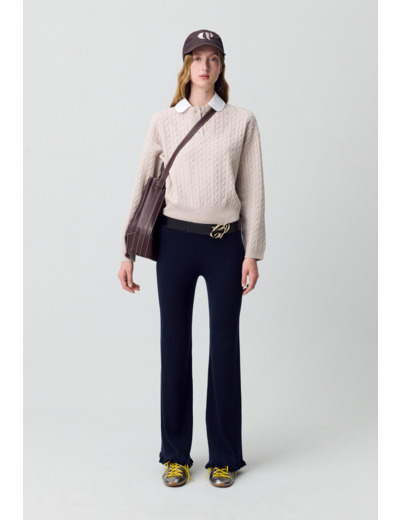 Pull col claudine