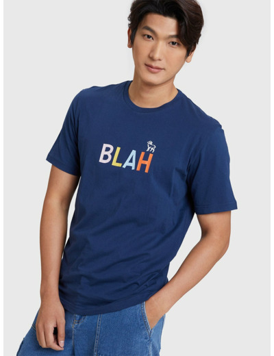 เสื้อยืดผู้ชาย แขนสั้นพิมพ์ลายกราฟิก