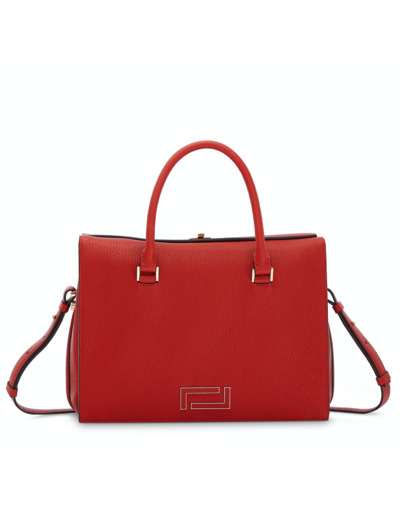 Pia de Lancel - Sac cabas - Rouge Lancel
