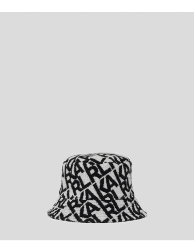 K/KARL KNIT BUCKET HAT