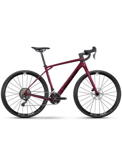 Vélo de gravel CROSSHILL CF 6.0 Rouge Rubis