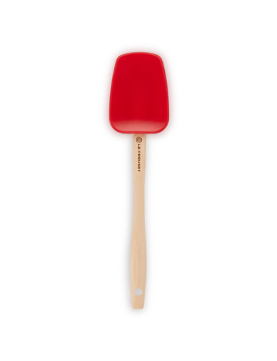 Grande Spatule cuillère en silicone 28cm cerise