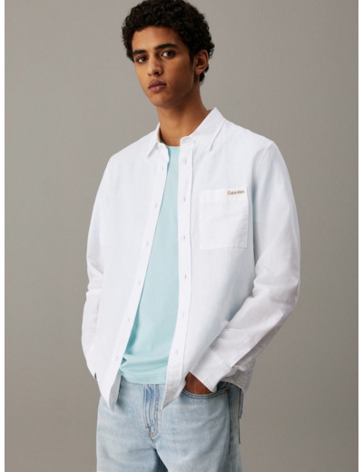 CHEMISE EN LIN ET COTON