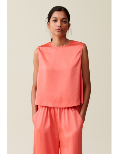 Top sans manches dos ouvert