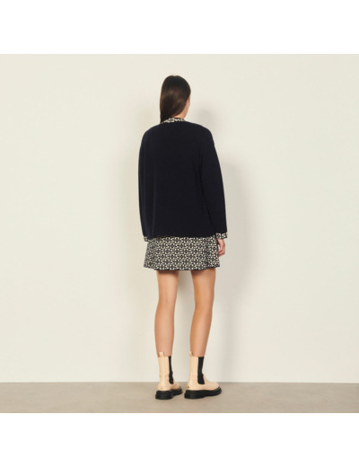 Cardi-coat boutonné