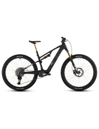 VTT tout suspendu électrique AMS HYBRID ONE44 C:68X SLT 400X Noir/Blanc