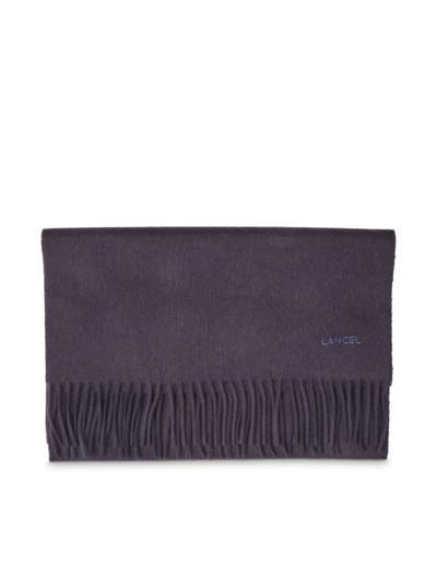 KASHMIR TISSE - Echarpe Homme - Bleu Marine