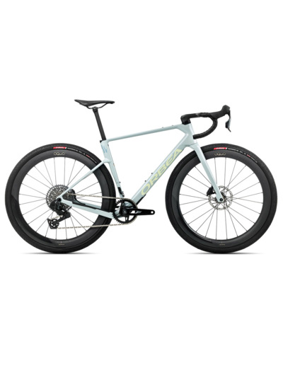 Vélo de gravel TERRA RACE M31ELTD 1X Bleu Béton