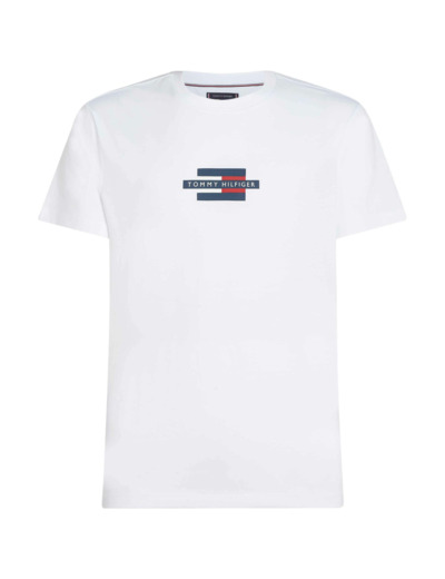 เสื้อยืดผู้ชาย สีขาว ทรง Regular Fit