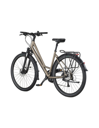 Vélo urbain/trekking VITESS 50 AMSTERDAM Argent Chaud