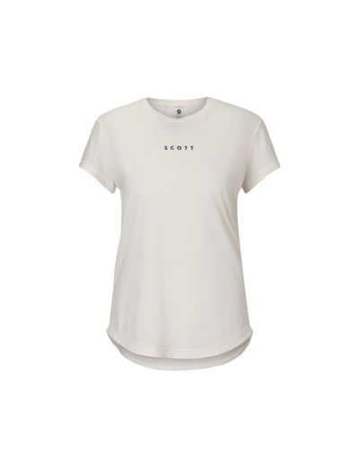 T-shirt manches courtes Femme DEFINED Coton Blanc
