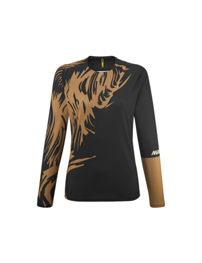 Maillot manches longues Femme DEEMAX ENDURO Noir