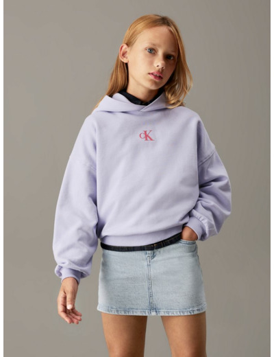 HOODIE AVEC GRAPHISME FLEURI AU DOS