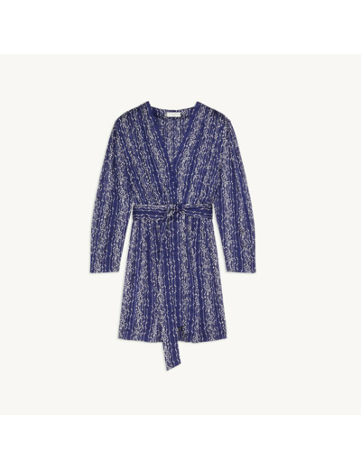 Robe courte imprimée
