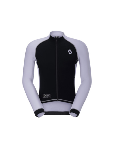Maillot manches longues Homme RC PRO WARM REMIX Noir/Violet Chiné