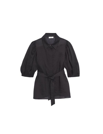 Chemise avec ceinture amovible