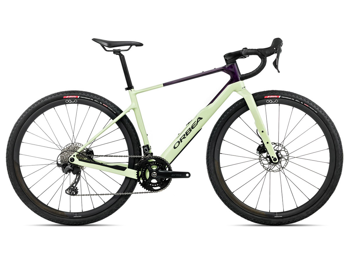 Vélo de gravel TERRA M35TEAM Vert Acide/Violet