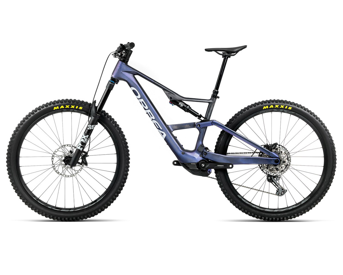 VTT tout suspendu électrique RISE LT M20 630W Tanzanite/Carbone