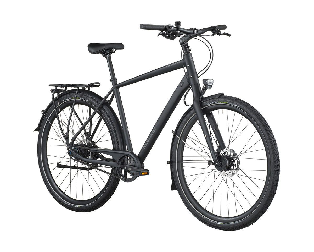 Vélo urbain/trekking VITESS 20 RIGID Noir Mat
