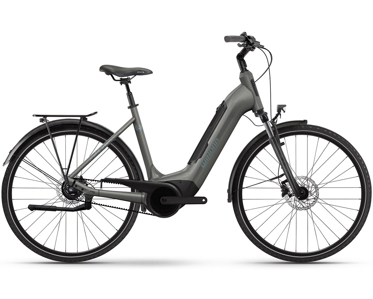 Vélo urbain/trekking électrique TRIA R8F Gris