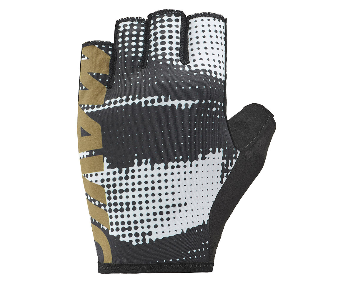 Gants courts Unisexe ESSENTIAL PADDED GRAPHIC Noir/Blanc