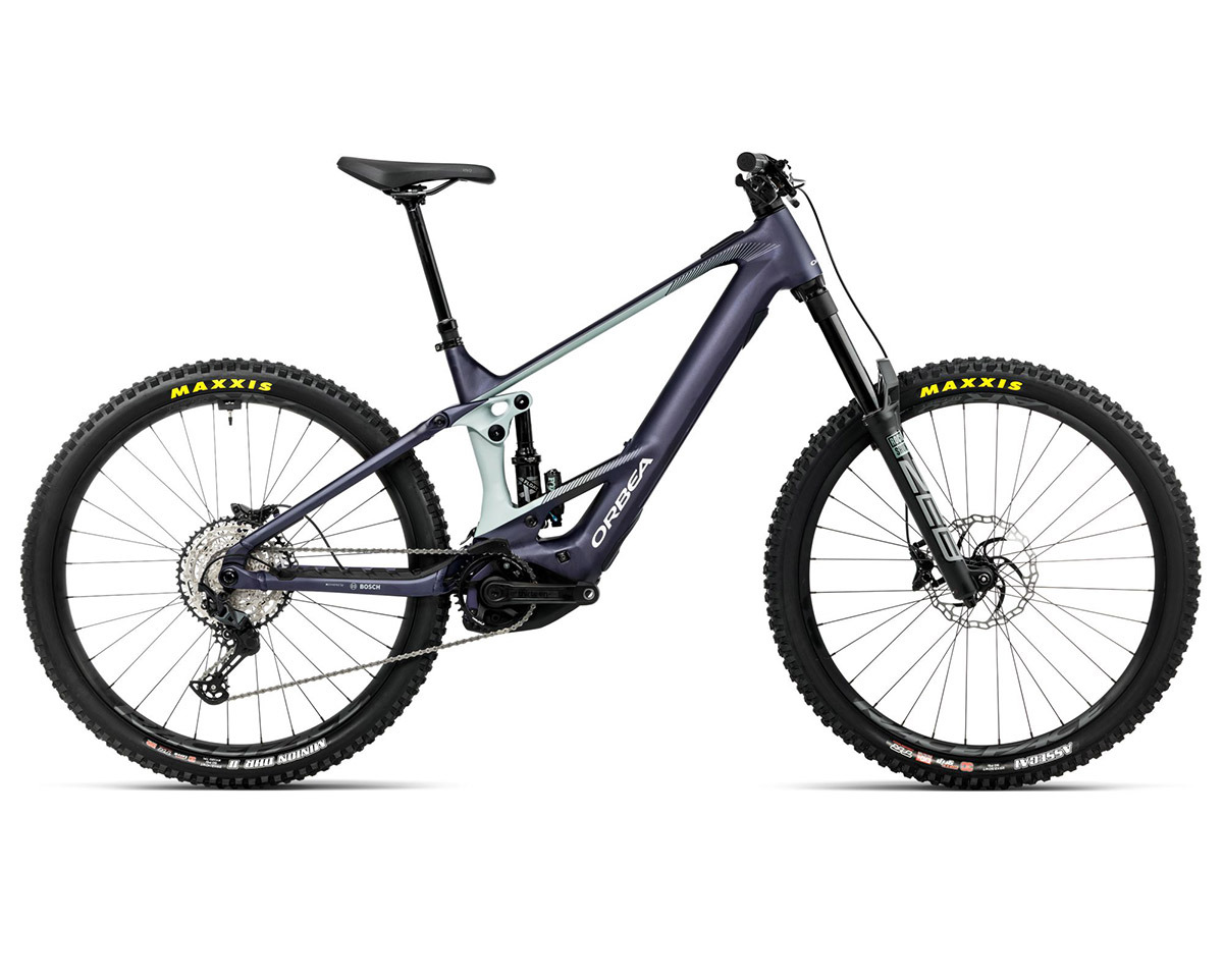 VTT tout suspendu électrique WILD H20 Tanzanite/Bleu Pierre