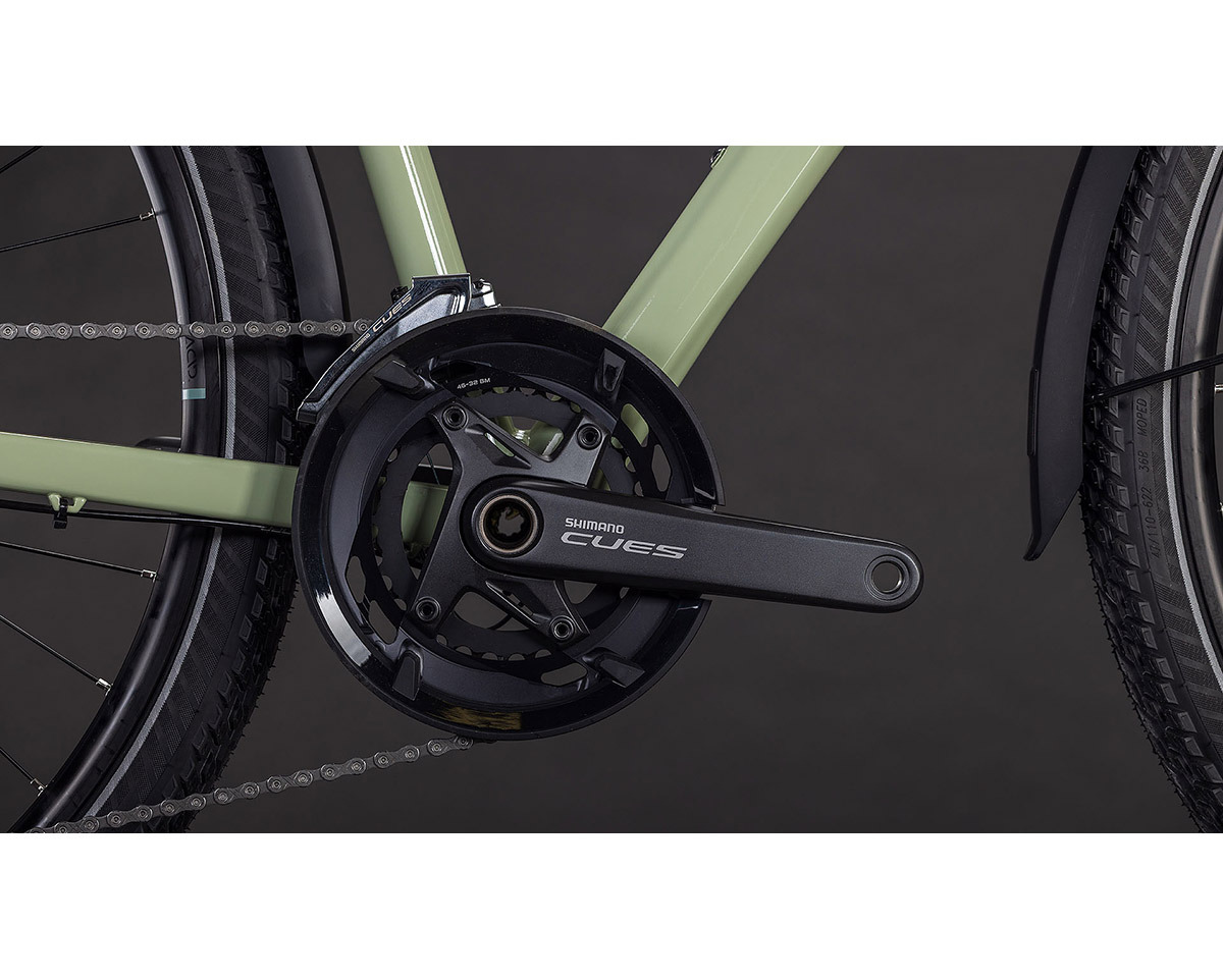 Vélo trekking KATHMANDU EXC Vert Pois/Gris