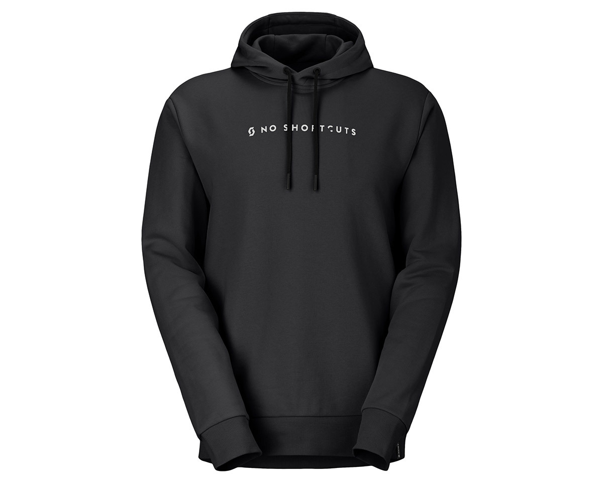 Sweat à capuche Homme NO SHORTCUTS Noir