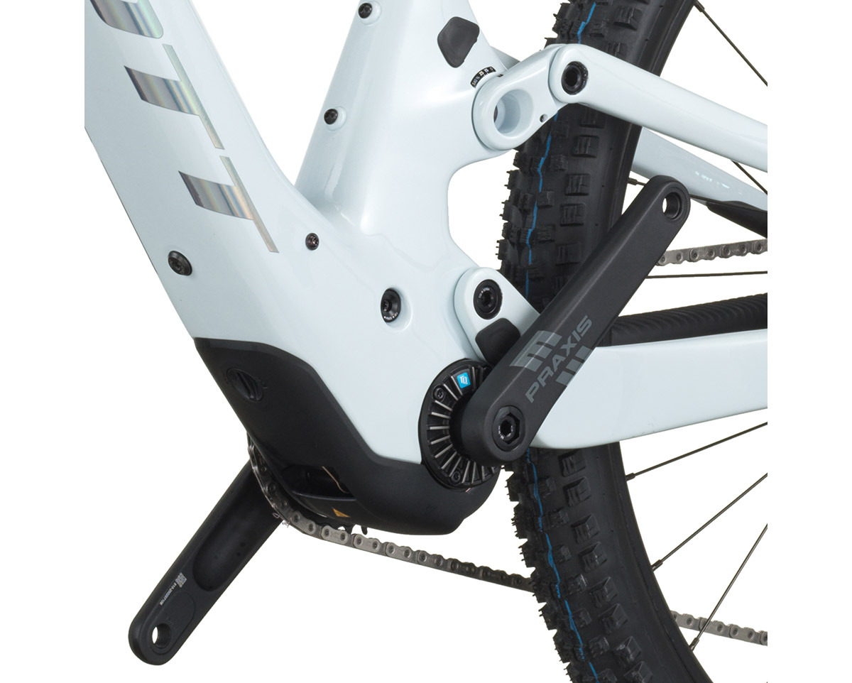 VTT tout suspendu électrique LUMEN 910 Blanc Cumulus