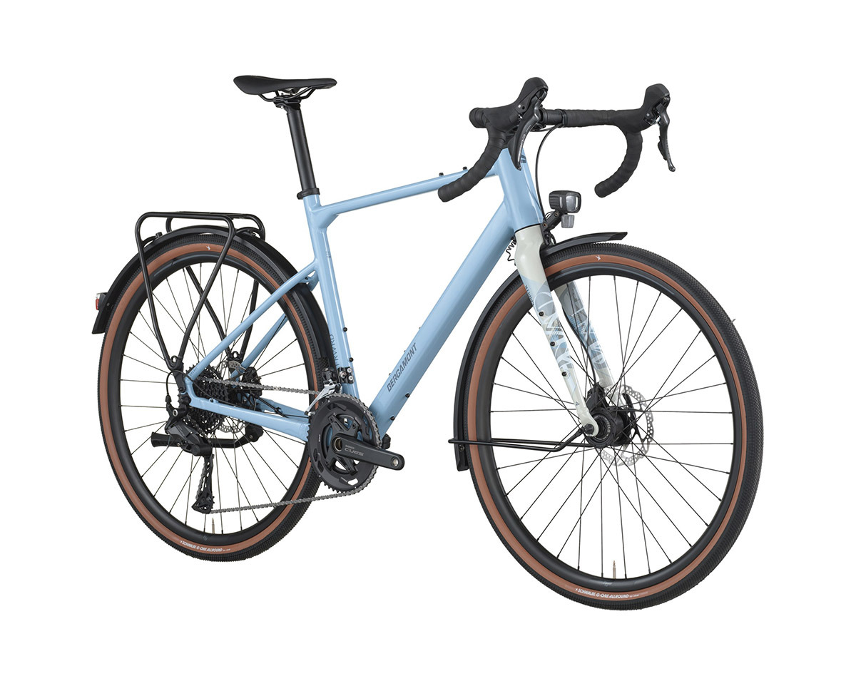 Vélo de gravel GRANDURANCE RD 30 Bleu Aura
