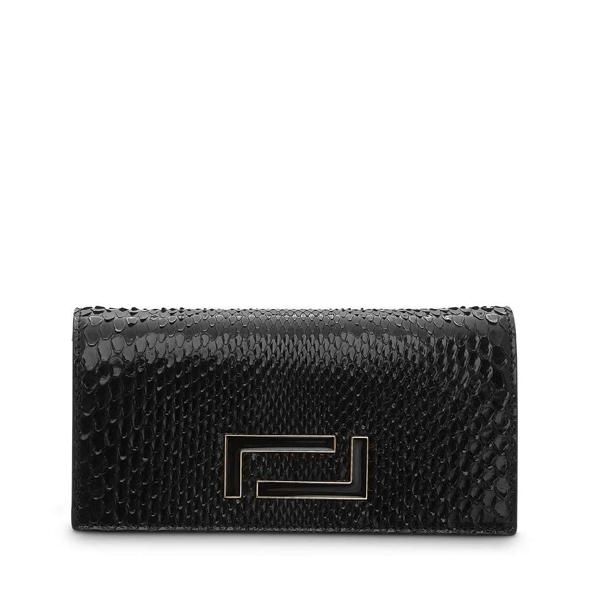 Pia de Lancel - Portefeuille continental dépliant - Noir