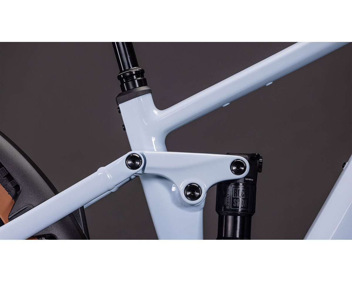 VTT tout suspendu électrique STEREO HYBRID ONE44 EX 800 Bleu Glacier