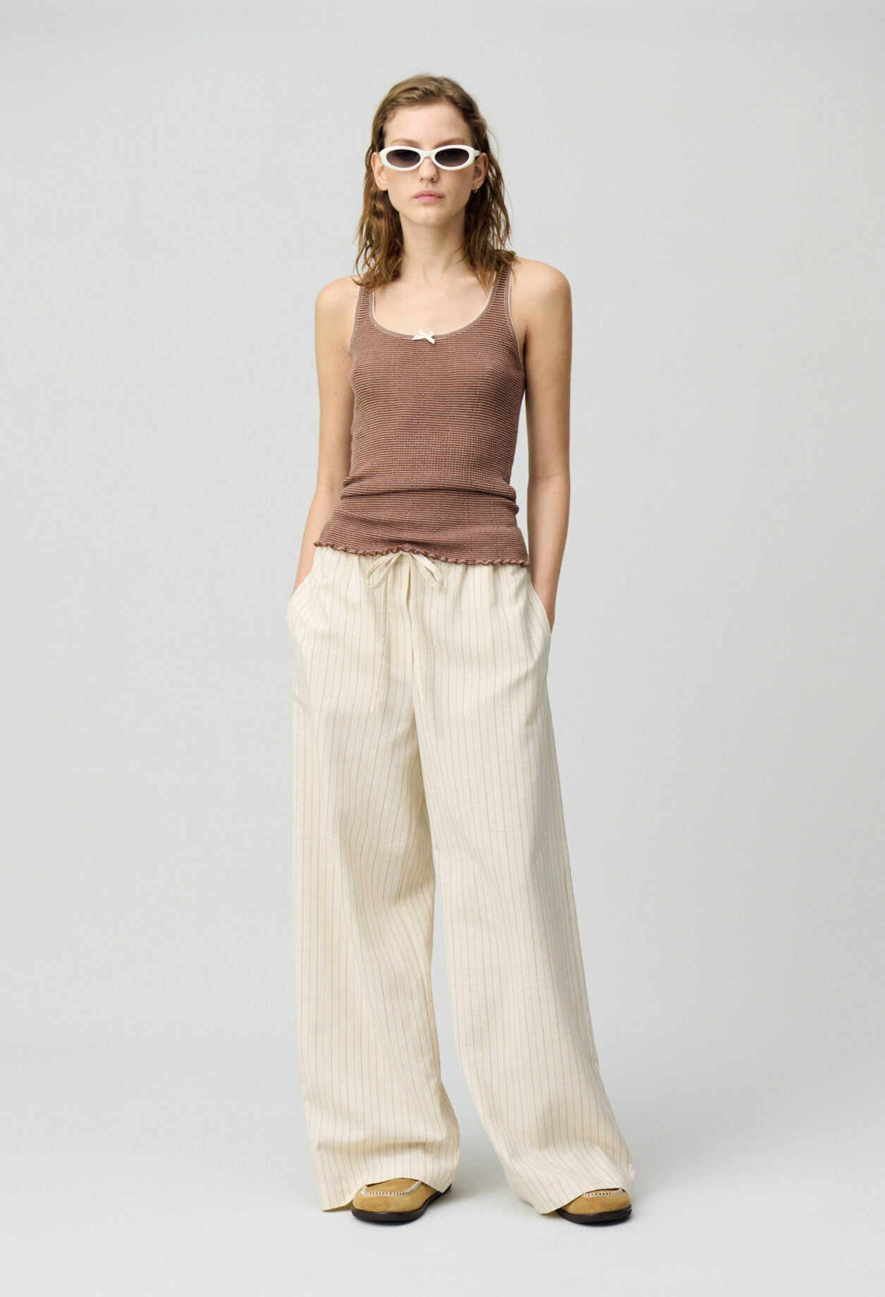 Débardeur maille fine