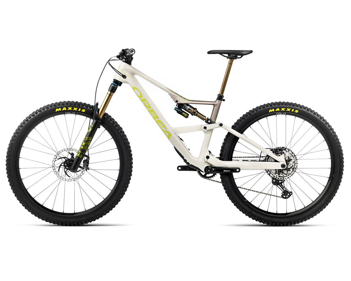 VTT tout suspendu OCCAM LT M10 Blanc Ivoire/Nickel