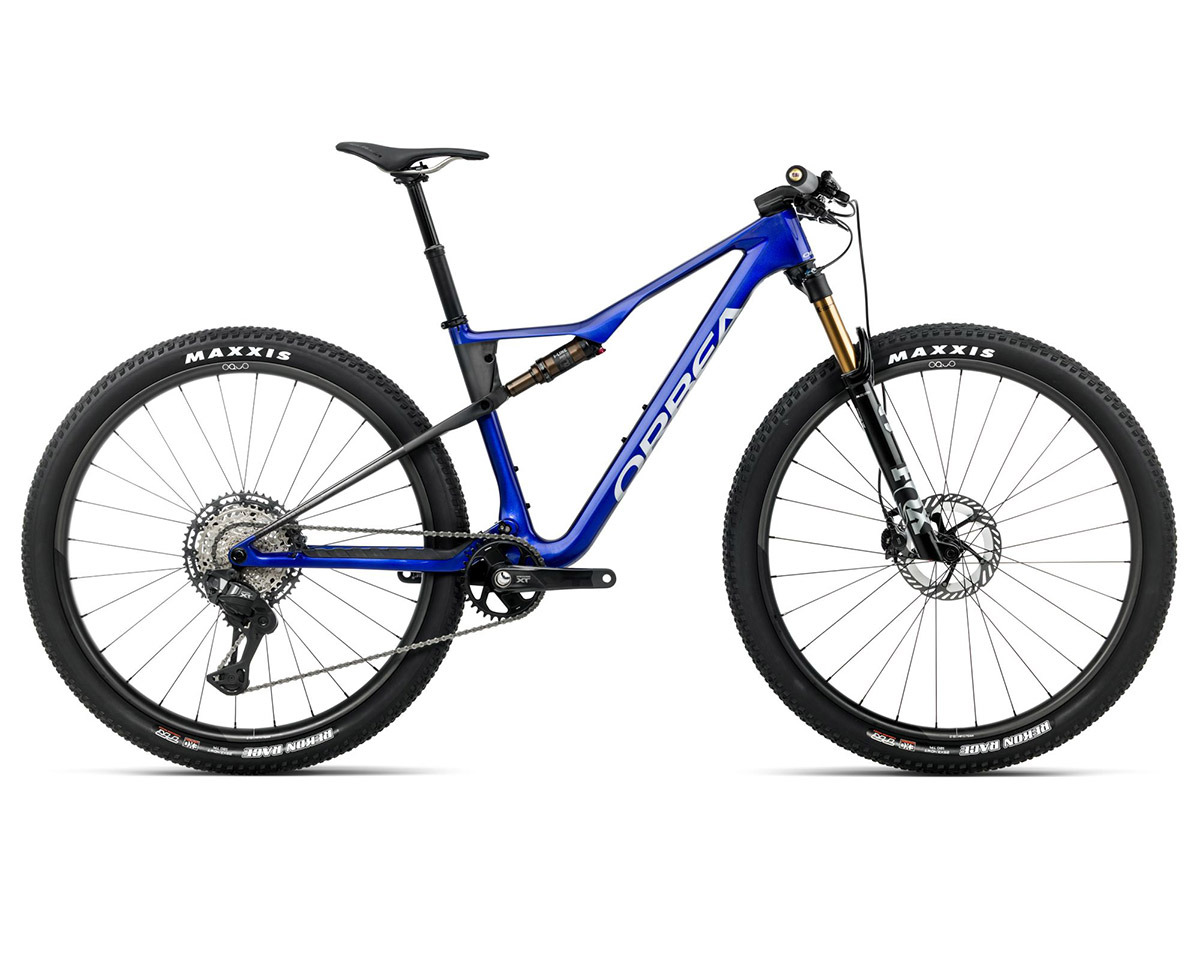 VTT tout suspendu OIZ M-PRO Bleu Cobalt/Carbone