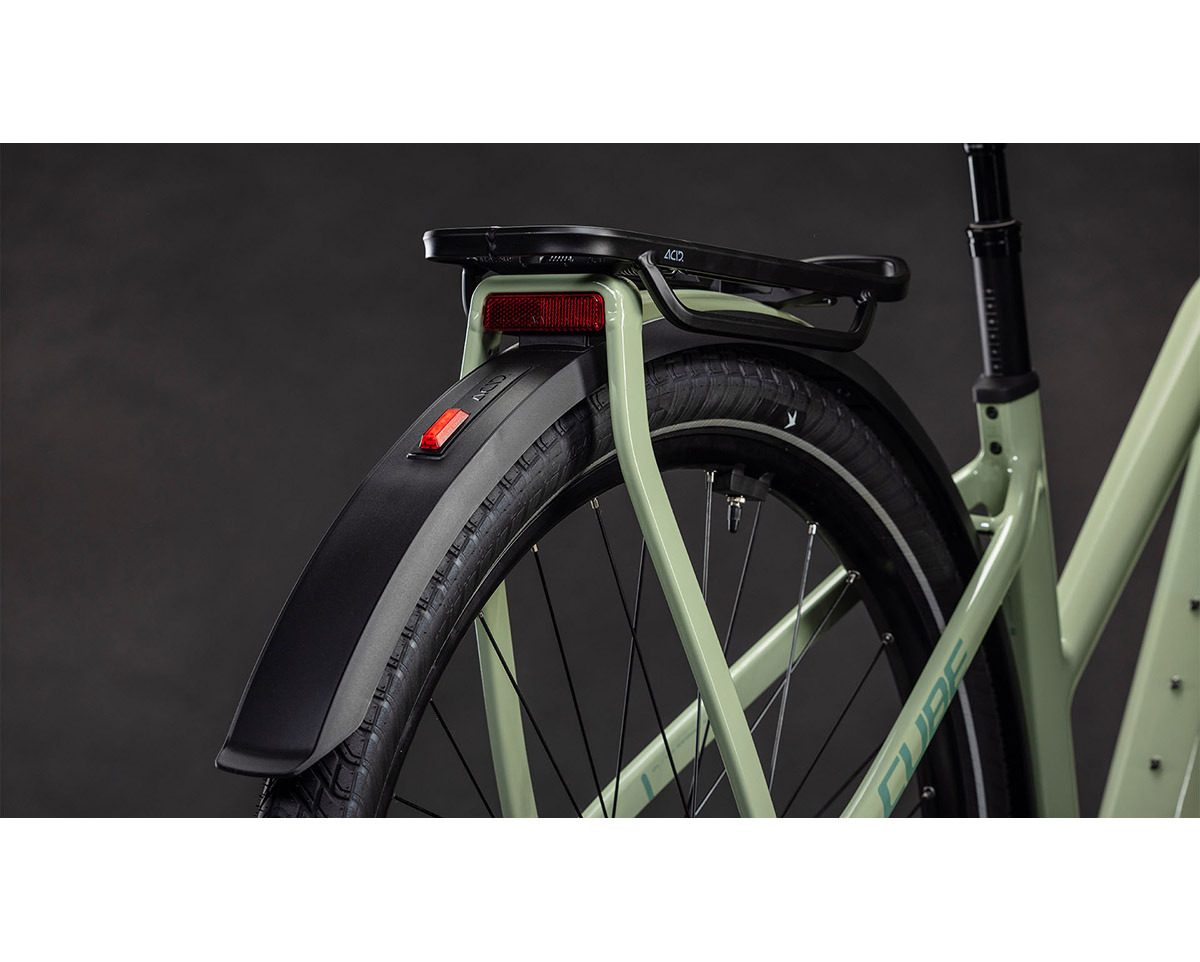 Vélo trekking électrique KATHMANDU HYBRID ONE 800 Vert Pois/Vert