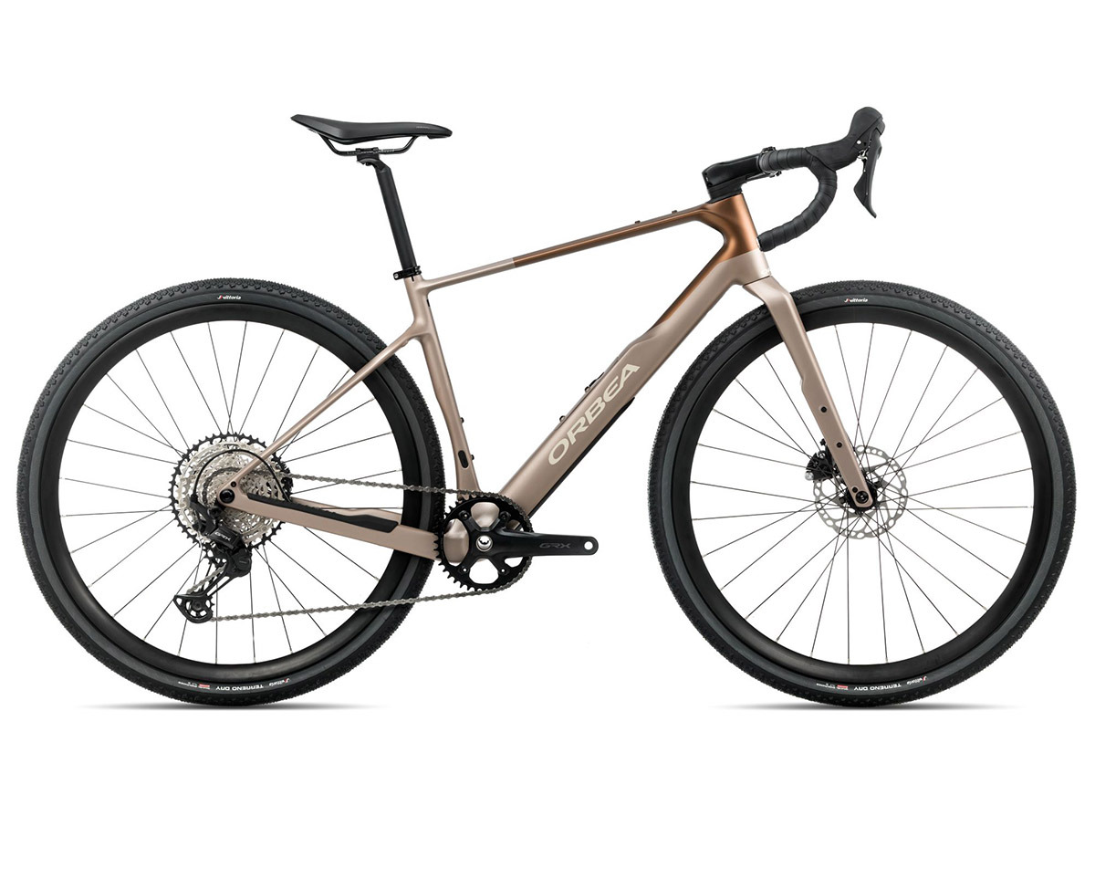Vélo de gravel TERRA M30TEAM 1X Nickel/Cannelle