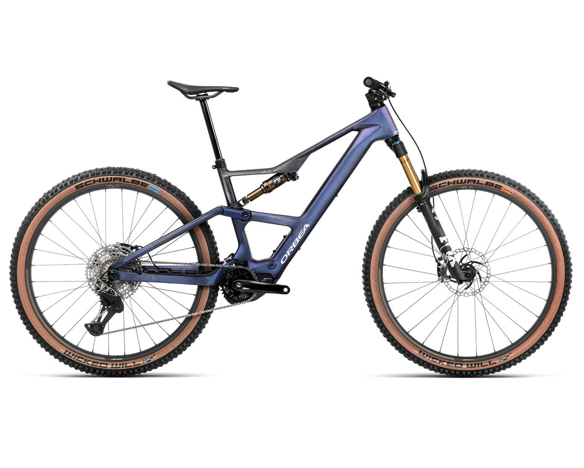 VTT tout suspendu électrique RISE SL M-LTD 420W Tanzanite/Carbone