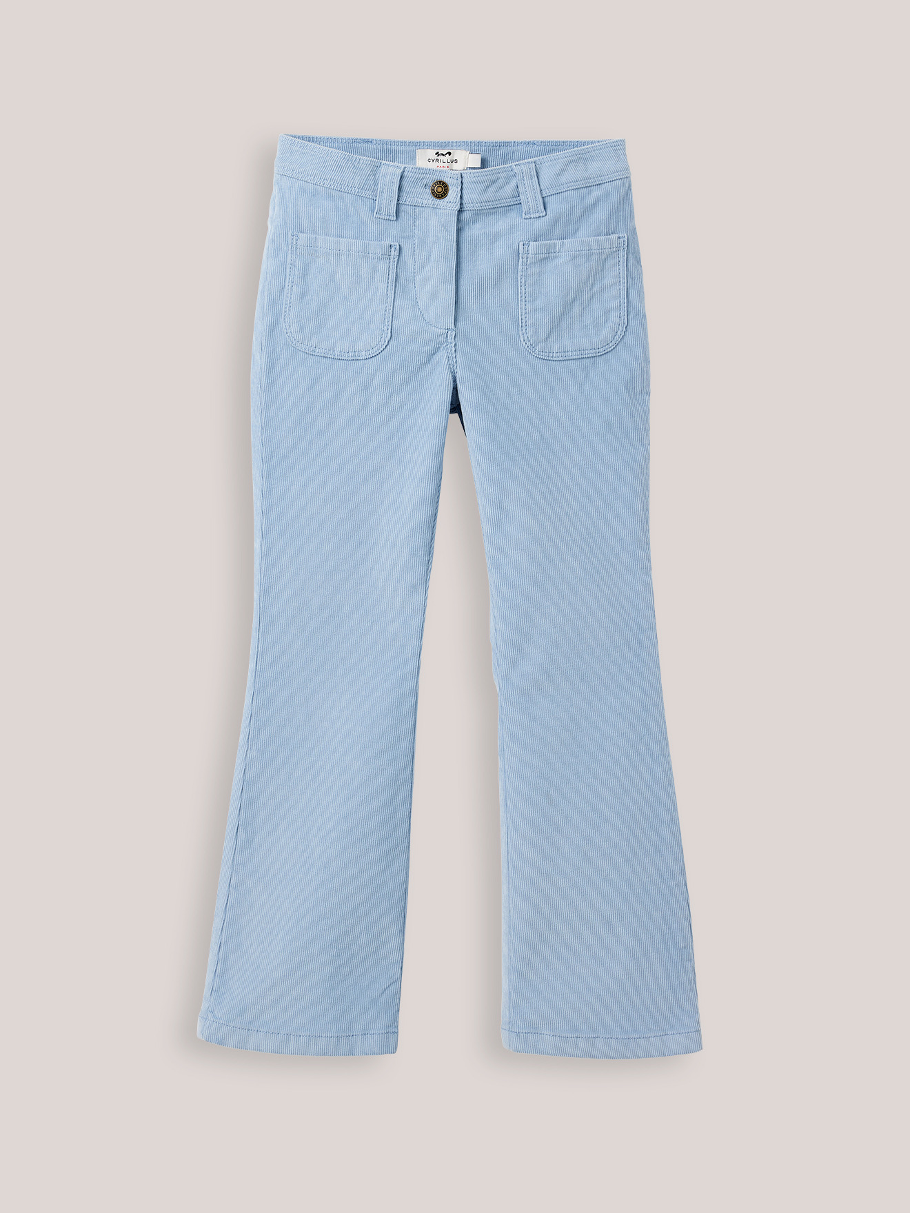 PANTALON FLARE VELOURS