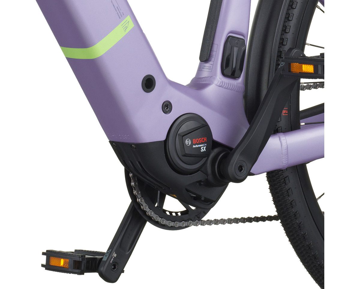 Vélo urbain électrique PASSAGE 20 WAVE Violet Lilas