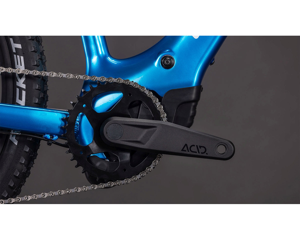 VTT semi rigide électrique Enfant ACID 240 HYBRID ROOKIE PRO 400X Bleu