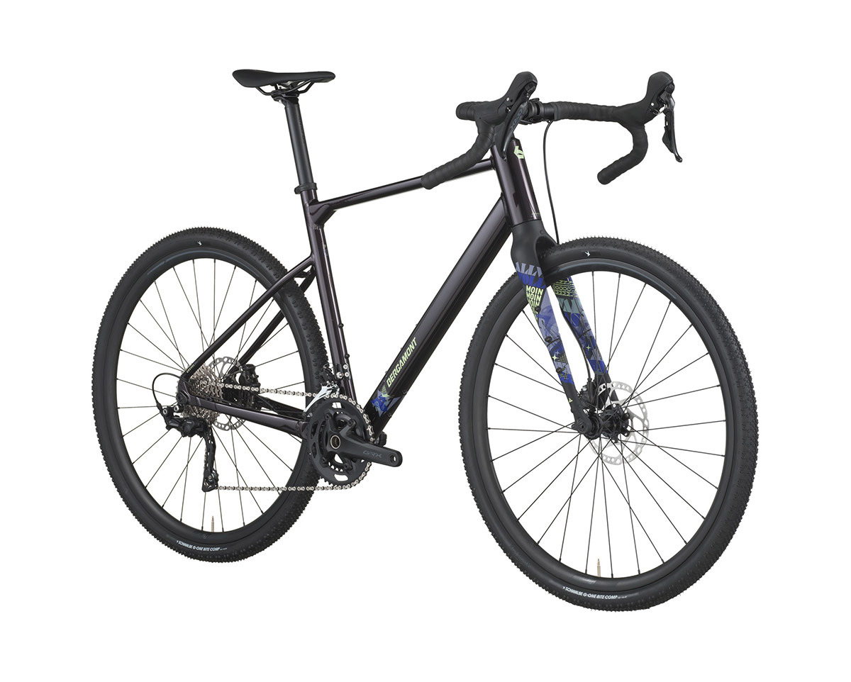 Vélo de gravel GRANDURANCE 30 Noir Rougeâtre