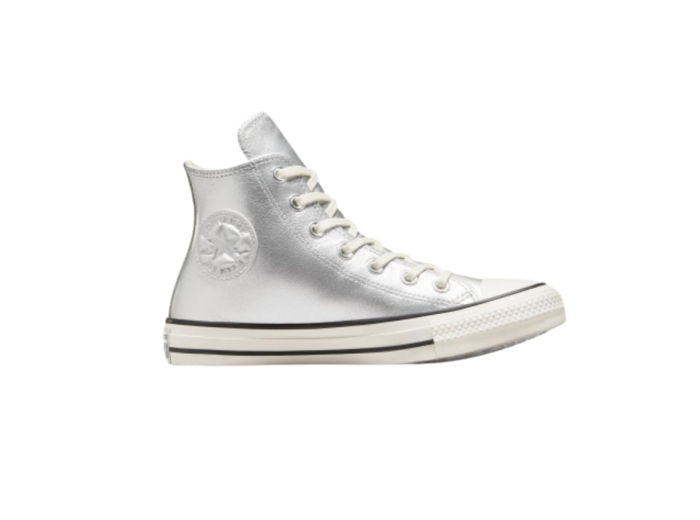 Chuck Taylor All Star Hi Silver/Egret/Black