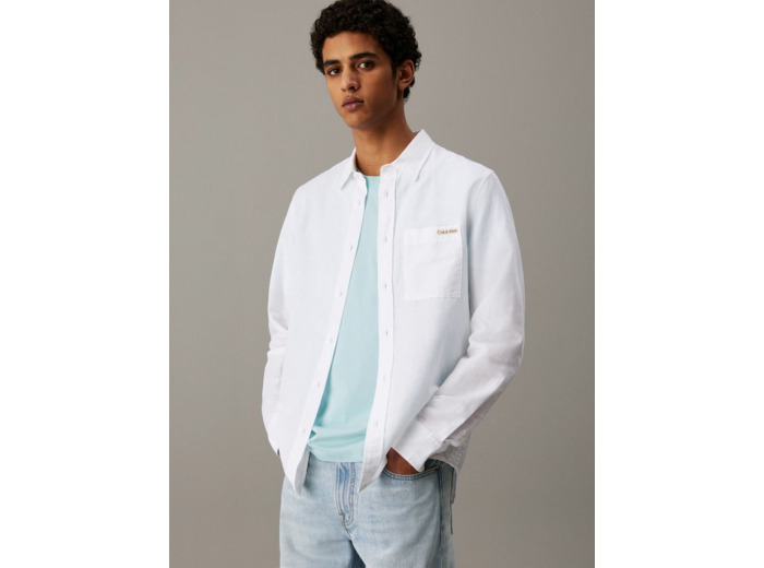 CHEMISE EN LIN ET COTON