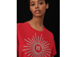 Tee-shirt à strass et perles