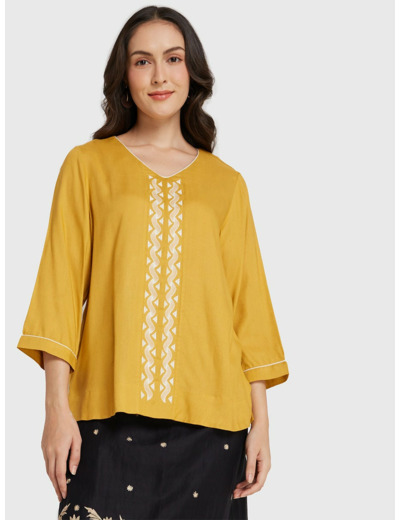 เสื้อเบลาส์ 3/4 Ziya รุ่น AF413142413