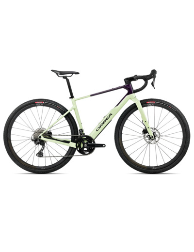 Vélo de gravel TERRA M35TEAM Vert Acide/Violet