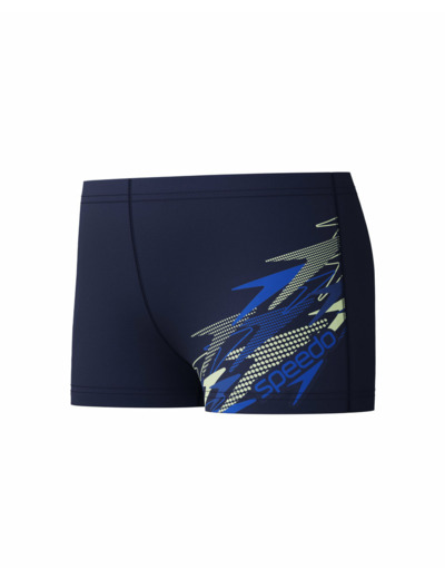 Short de bain Enfant ECO MEDLEY LOGO AQSH NAV/BLU Bleu