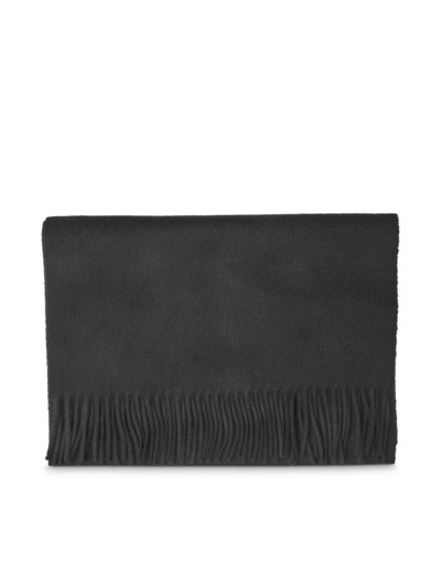 KASHMIR TISSE - Echarpe Homme - Noir